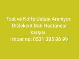 Tost Ustası Alınacaktır
