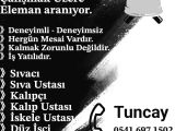 Mersin akkuyu santralinde calisacak deneyim gerektirmeyen iş ilanı