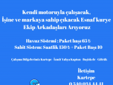Hızır Paket Kocaeli Esnaf Kurye İş İlanı