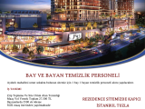 TUZLADA BULUNAN REZEDENCE SİTEMİZE ACİL OLARAK TEMİZLİK PERSONELLERİ ARANMAKTADIR