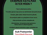 EKİBİMİZE KATILMAK İSTER MİSİN?