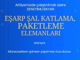 UKB TEKSTİL Bünyesinde Çalışacak Elemanlar Alınacaktır