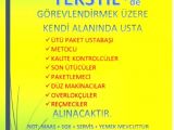 GENEL İŞ İLANI
