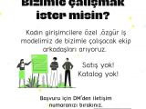 Evde kadınlara çalışma fırsatı