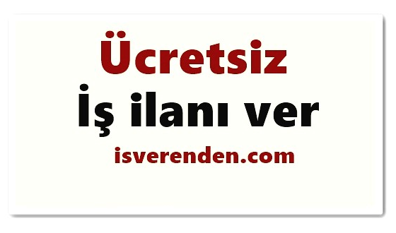 İş İlanı ver