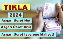 2024 Asgari Ücret - Brüt - Net - İşverene Maliyeti Ne Kadar?