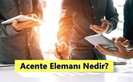 Acente Elemanı Nedir? Nasıl Olunur? Ne İş Yapar?